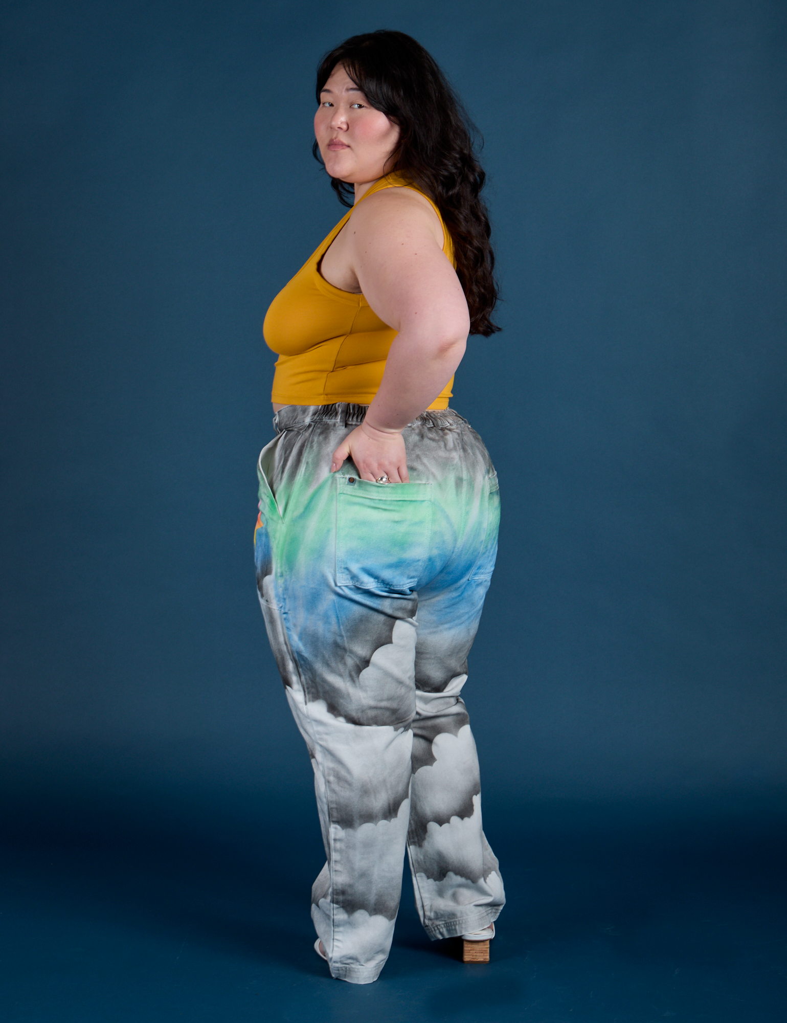 Work Pants - Night Sky Airbrush