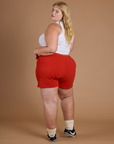 TRY-A-STYLE - Athletic Shorts - Mustang Red *FINAL SALE*
