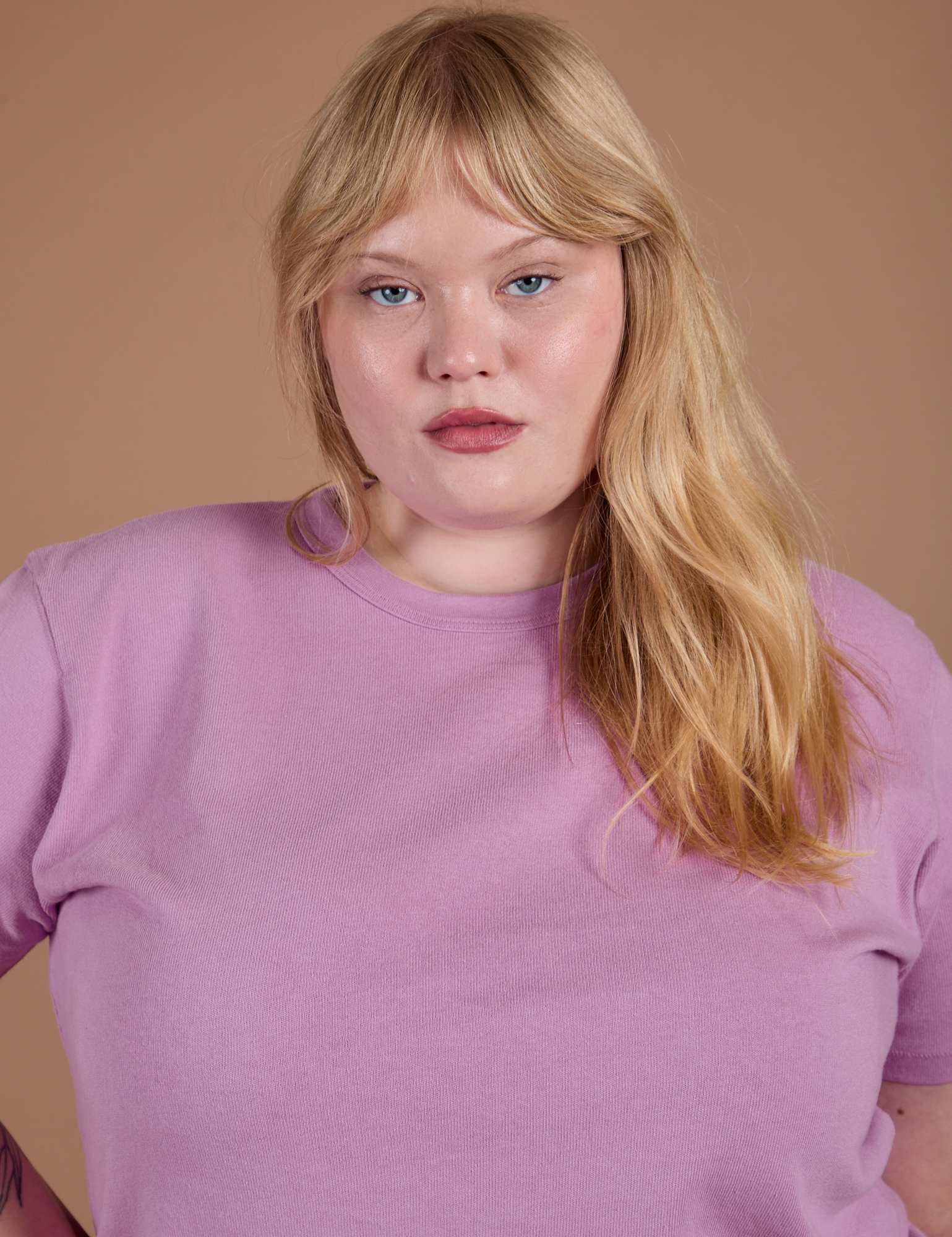 Burly Tee - Lilac Purple