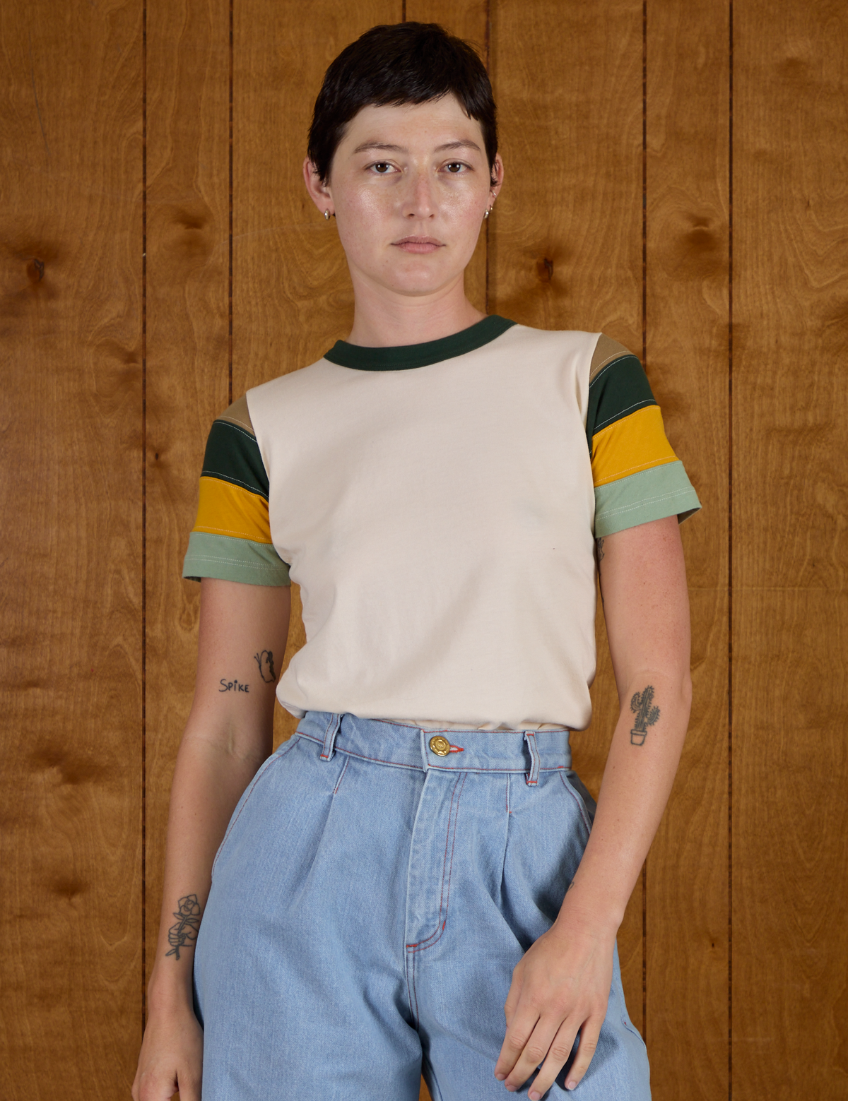 Calypso Tee - Off White Multi