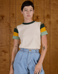 Calypso Tee - Off White Multi