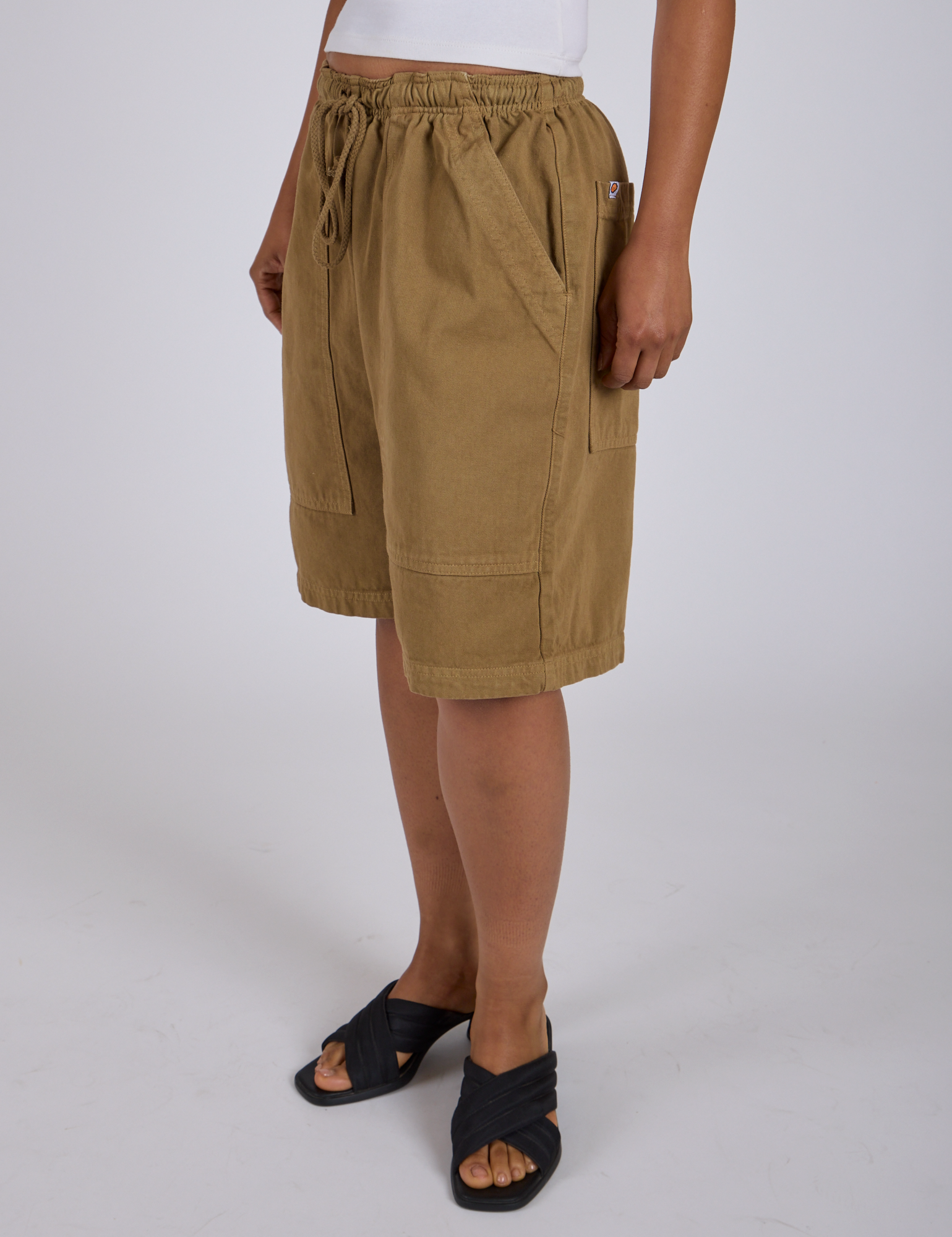 Drawstring Shorts - Desert Brown