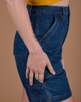Carpenter Shorts - Dark Wash