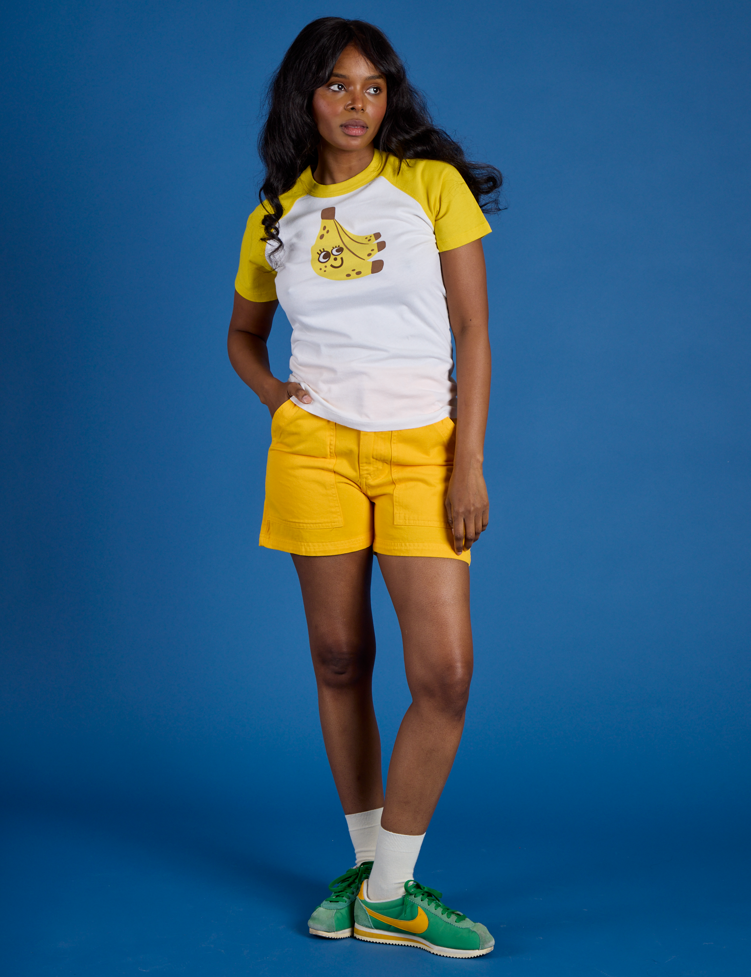Produce Raglan Tee - Banana