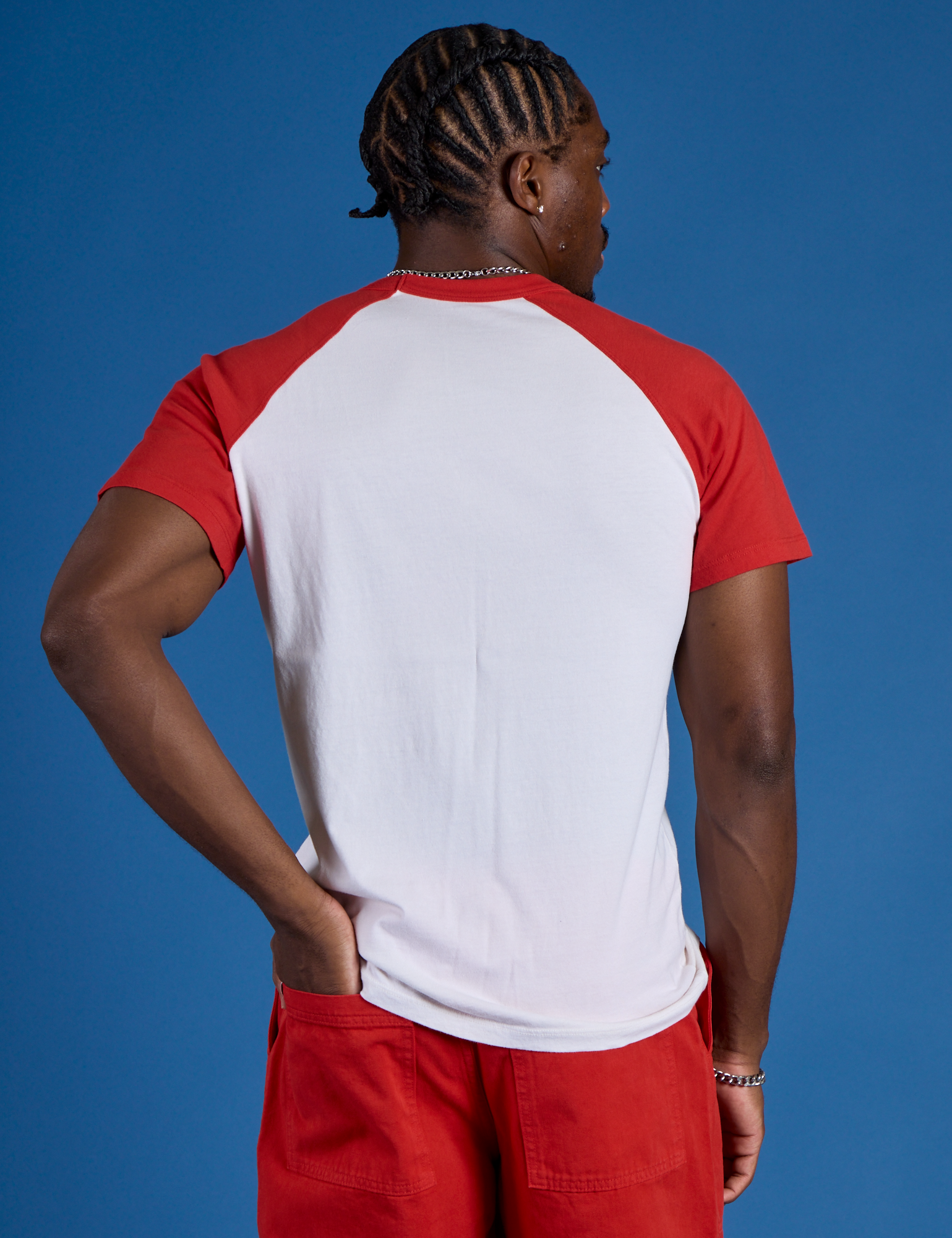 Produce Raglan Tee - Cherry