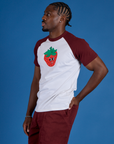 Produce Raglan Tee - Strawberry