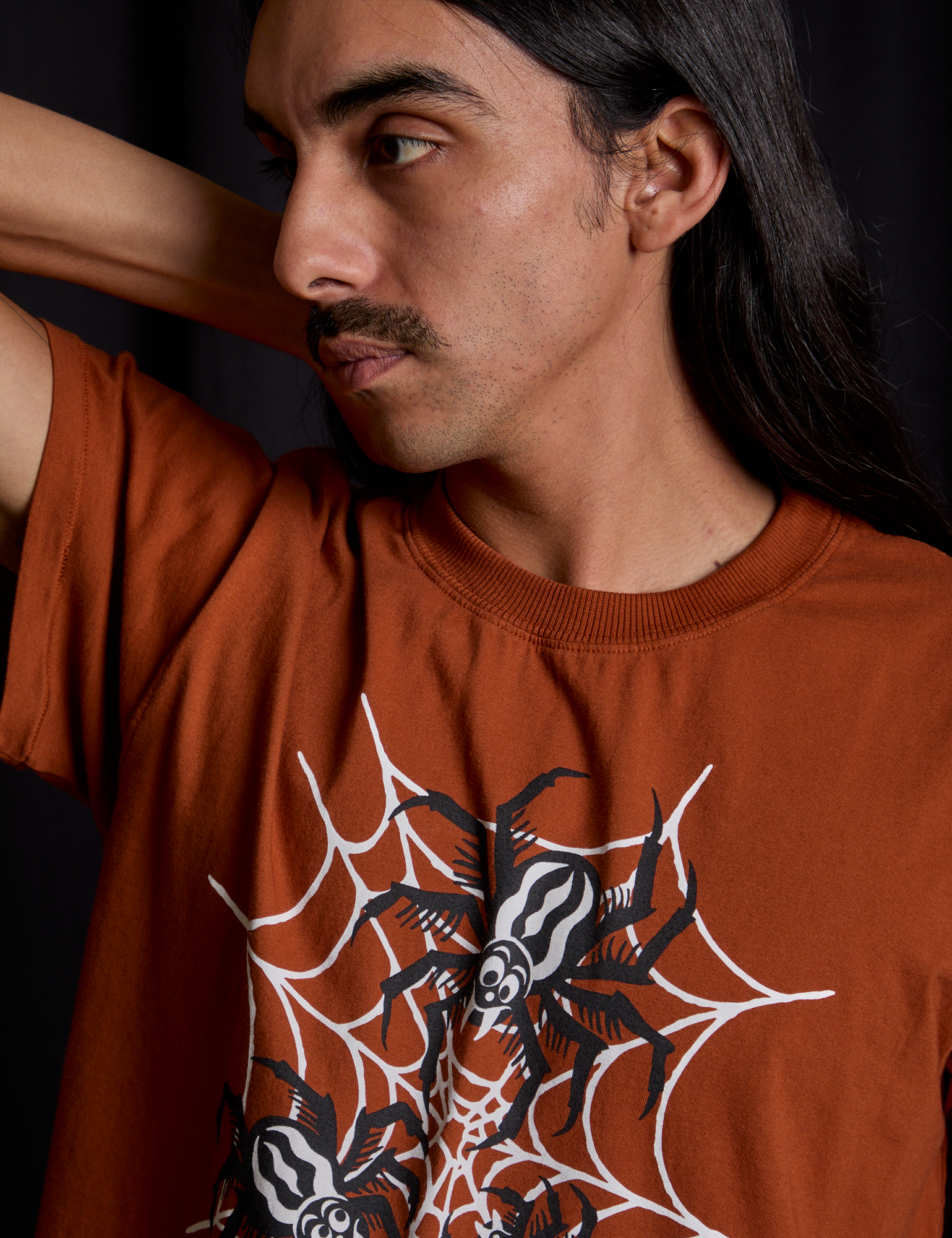 Vintage Tee in Spidey close up