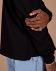 Long Sleeve Burly Tee - Basic Black