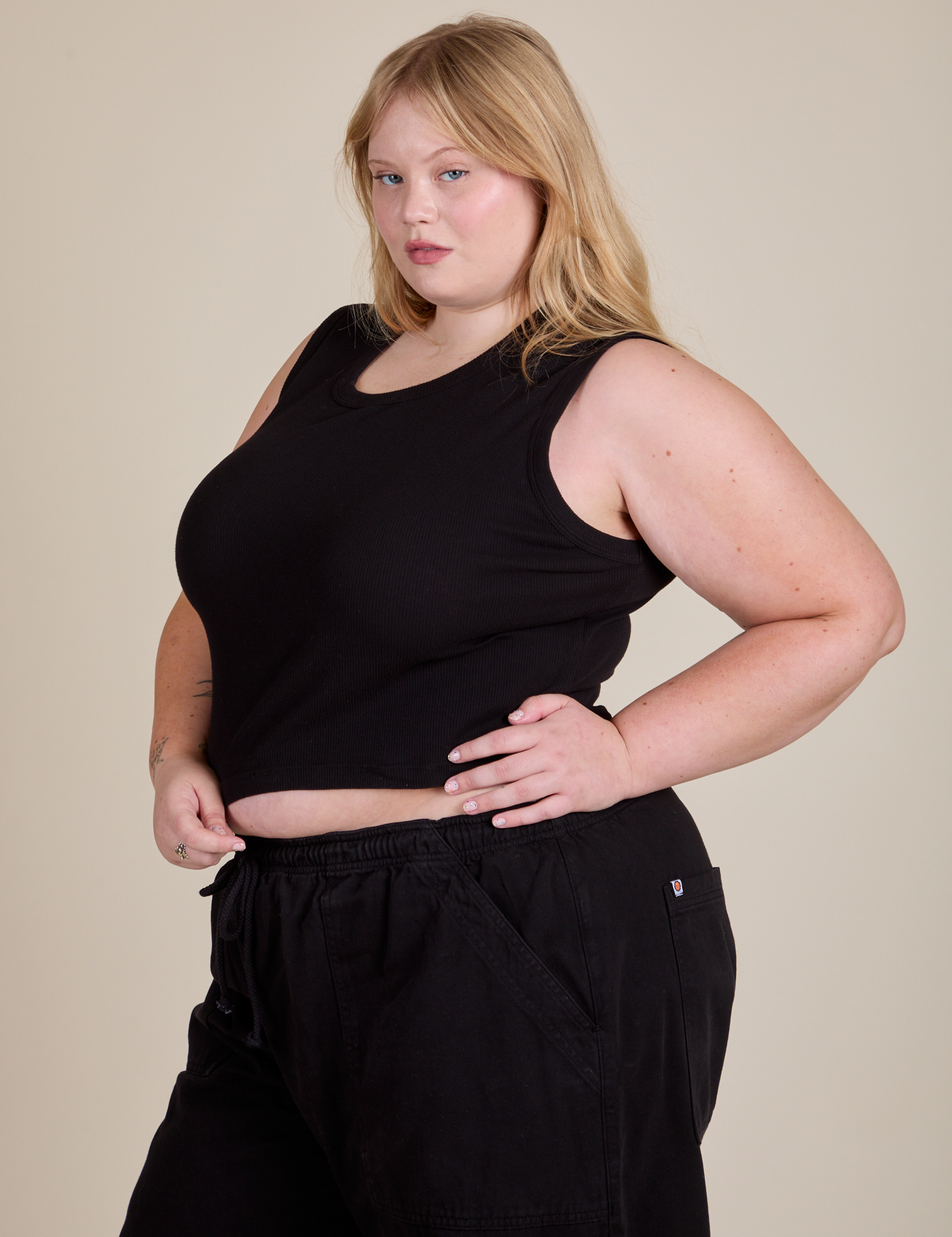 Muscle Tee - Basic Black