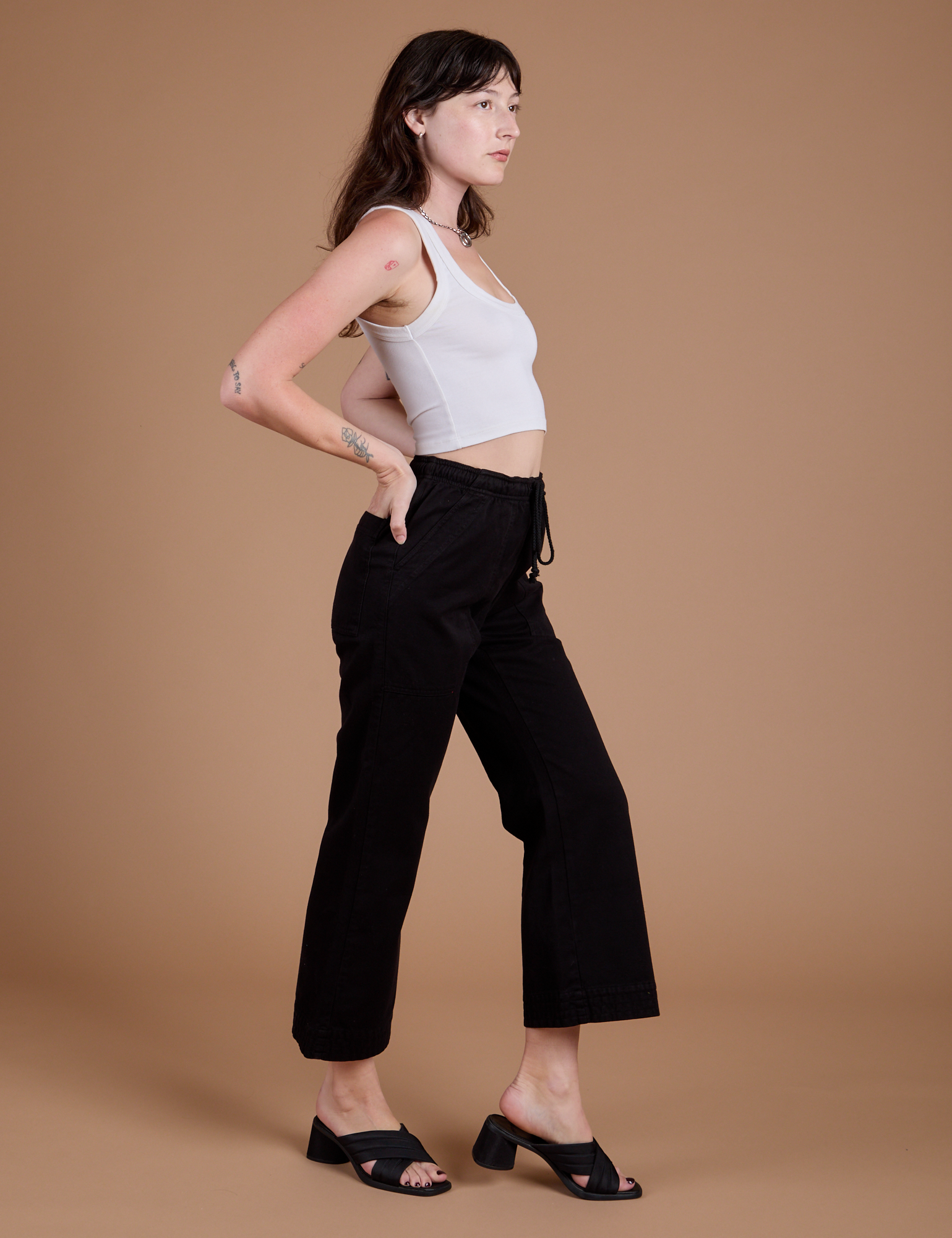Organic Action Pants - Basic Black