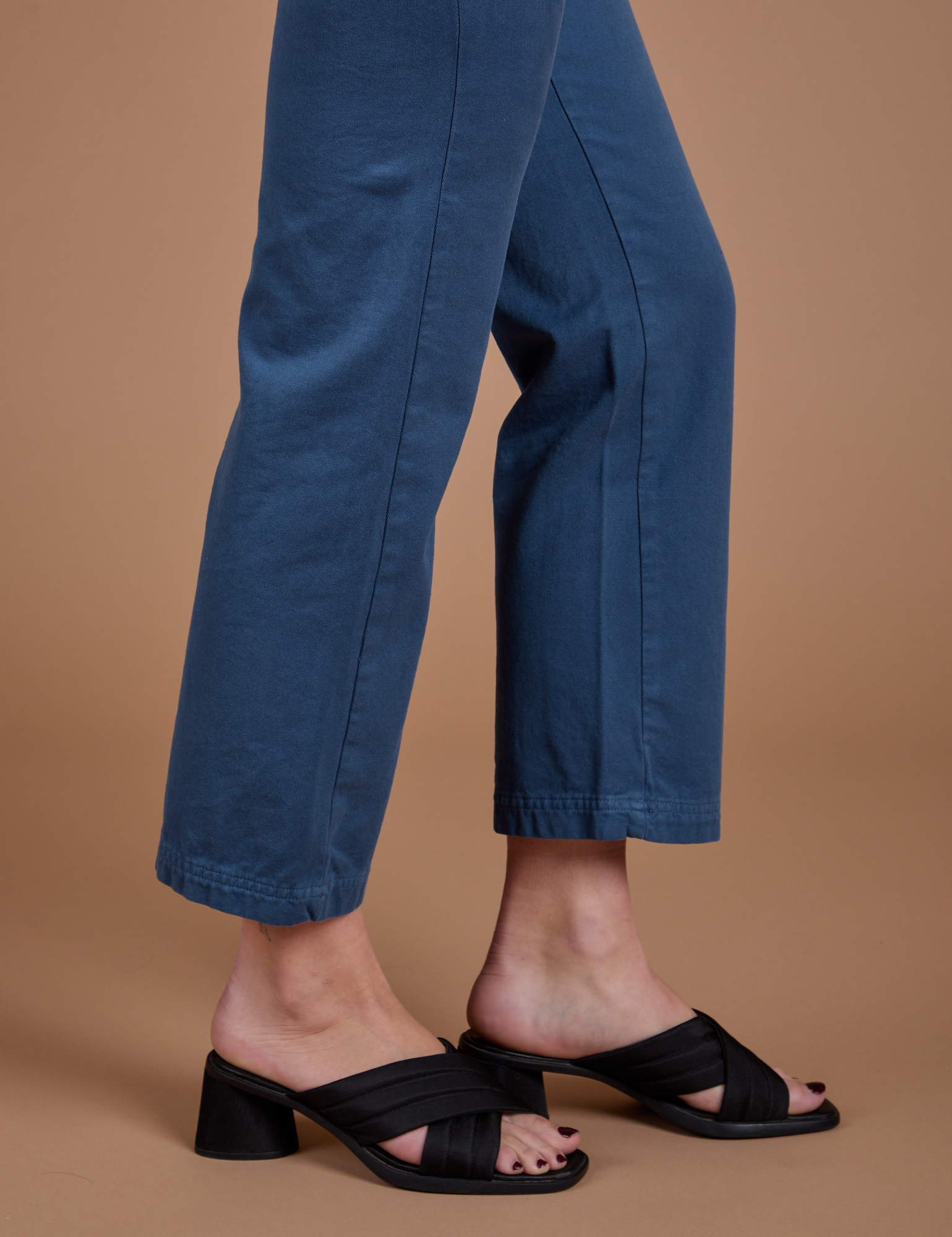 Organic Work Pants - French Blue