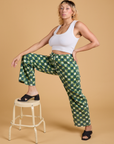 Printed Action Pants - Lucky (Green)