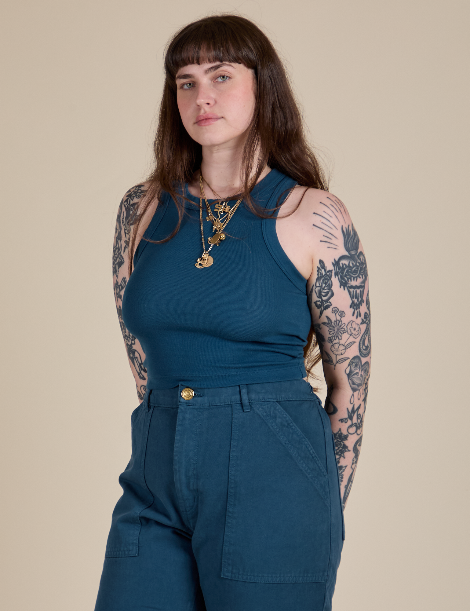 Racerback Tank - Lagoon