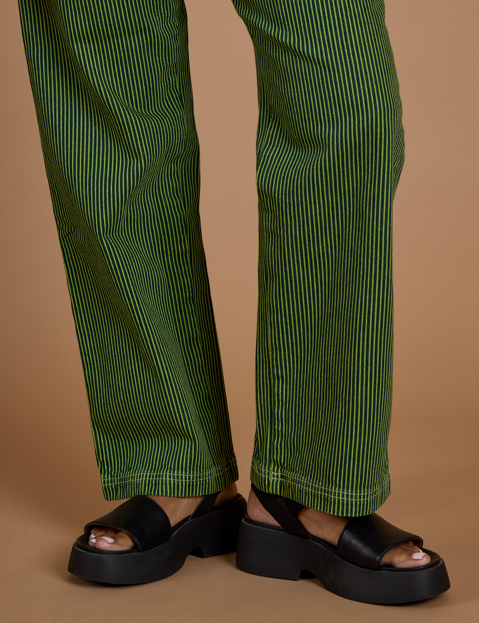 Railroad Denim Work Pants - Gross Green Overdye