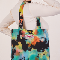 Rainbow Magic Waters Shopper Tote worn over shoulder by Tiara