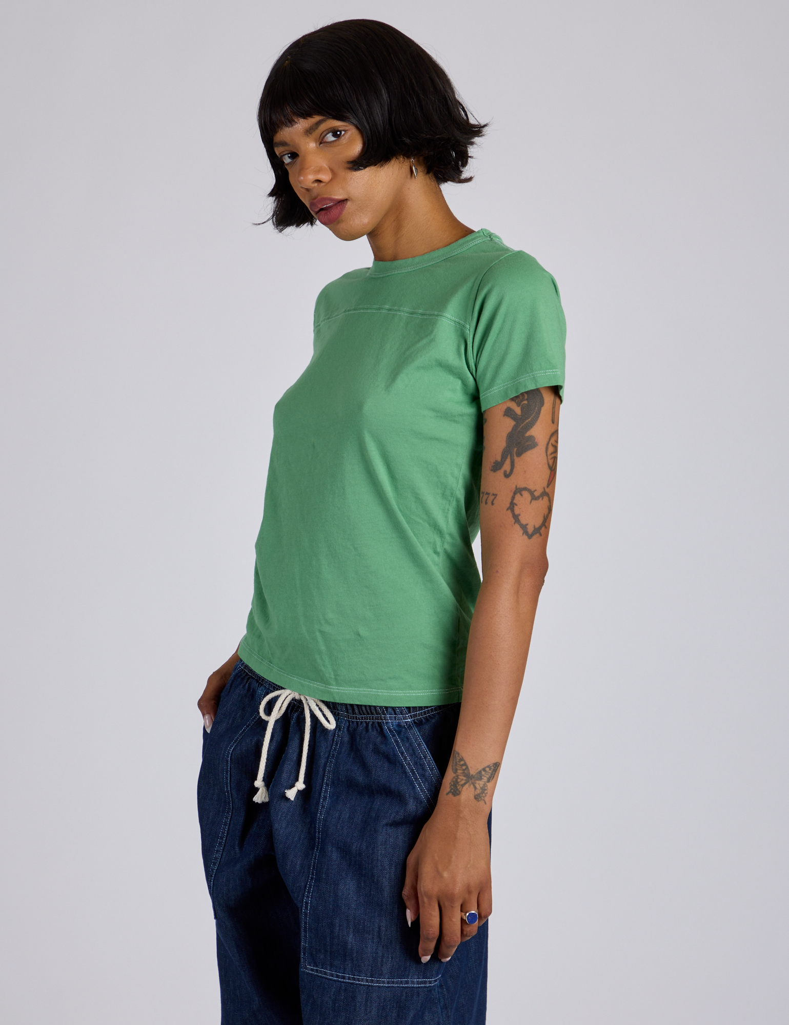 Jr. Varsity Tee - Seafoam Green