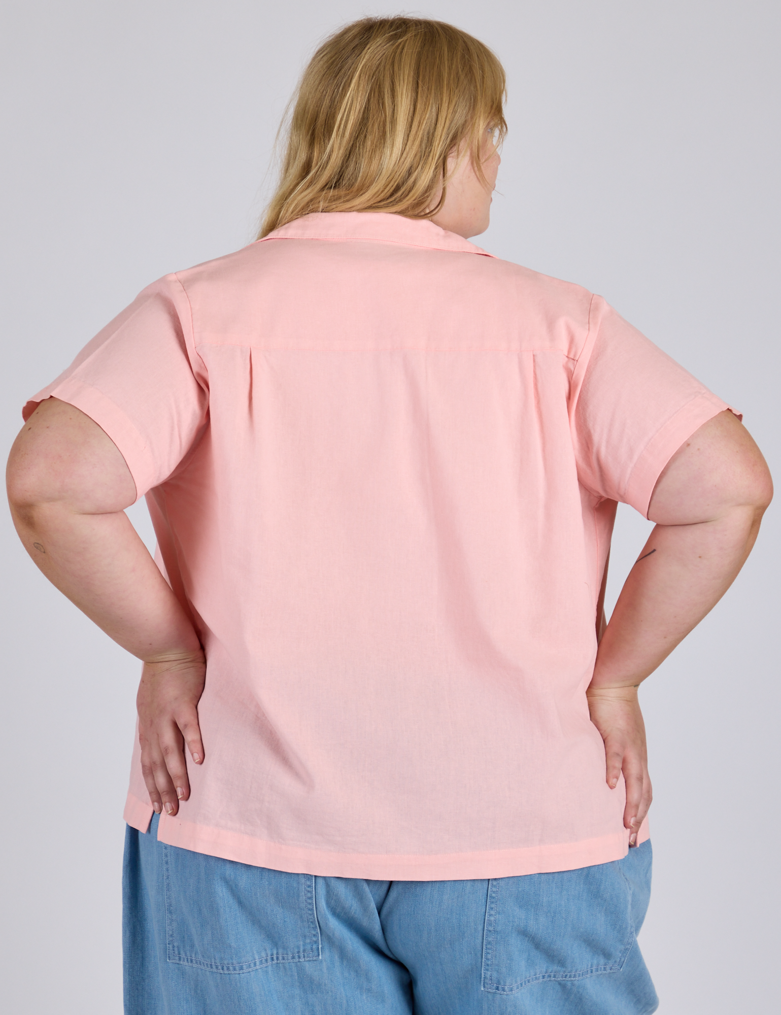Pantry Button-Up - Baby Pink