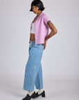 Pantry Button-Up - Lilac Purple
