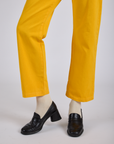 Short Sleeve Jumpsuit - Sunshine Yellow