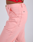 Work Pants - Baby Pink