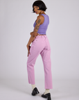 Work Pants - Lilac Purple