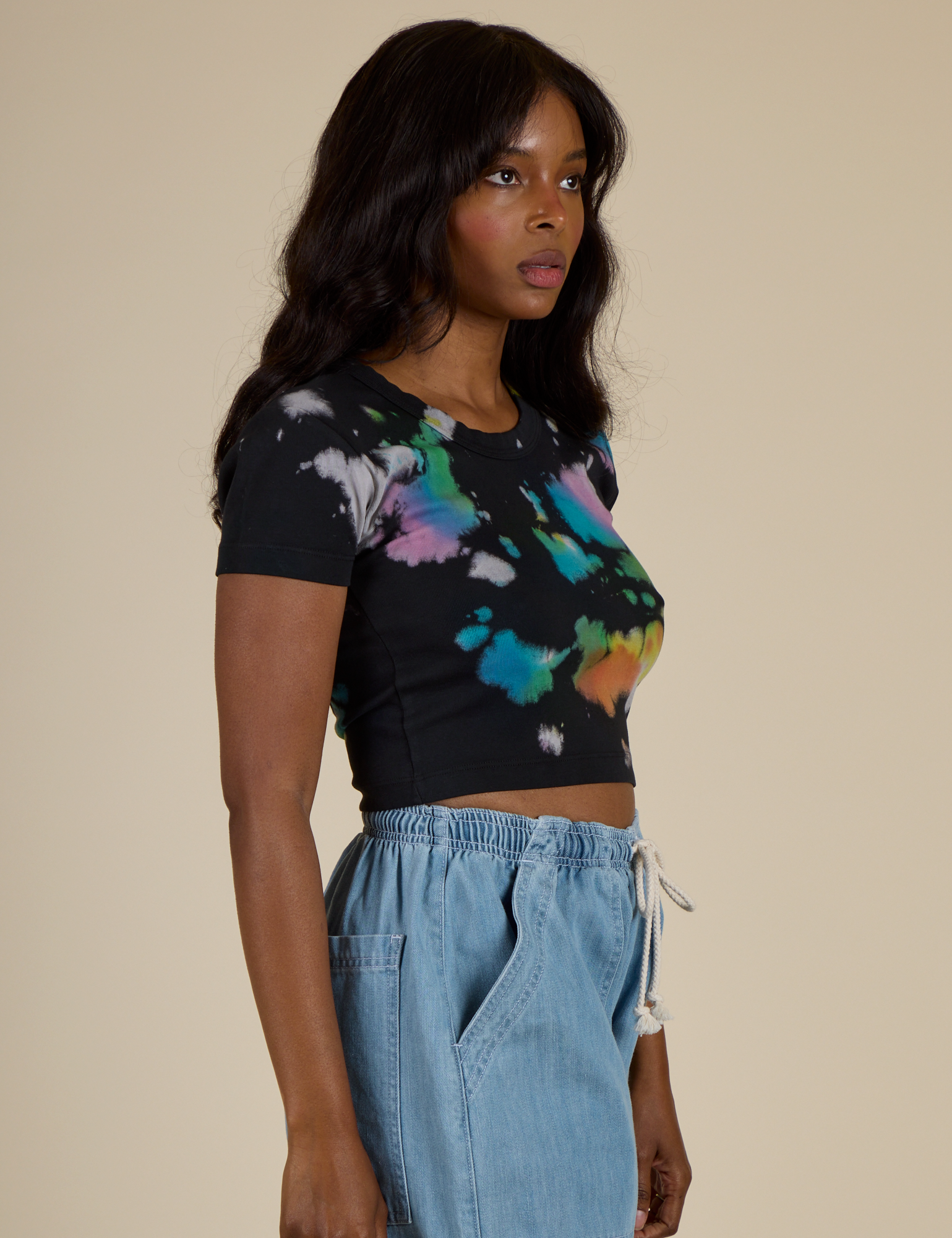 *PRE-ORDER* Rainbow Magic Waters Cropped Baby Tee
