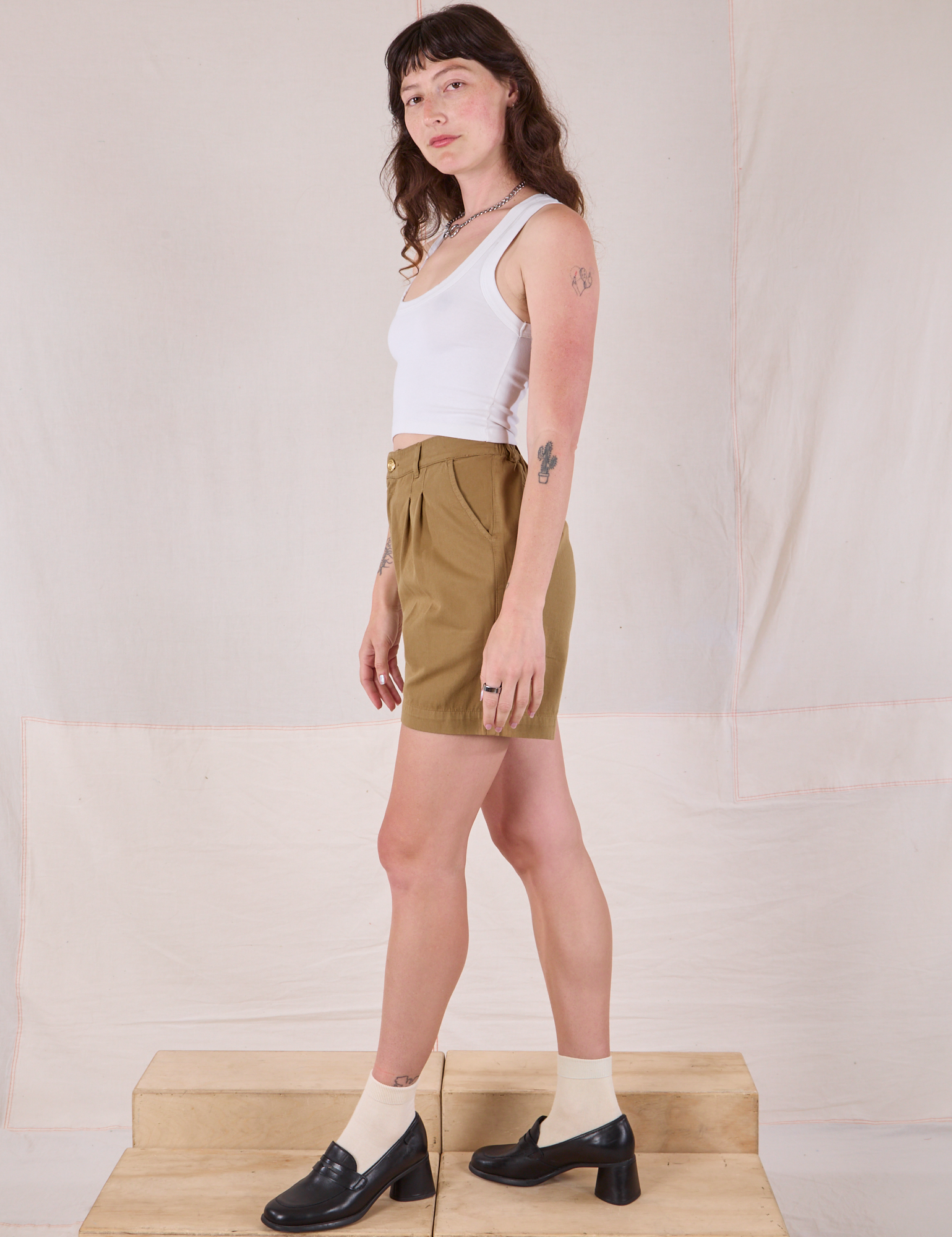 Trouser Shorts - Desert Brown
