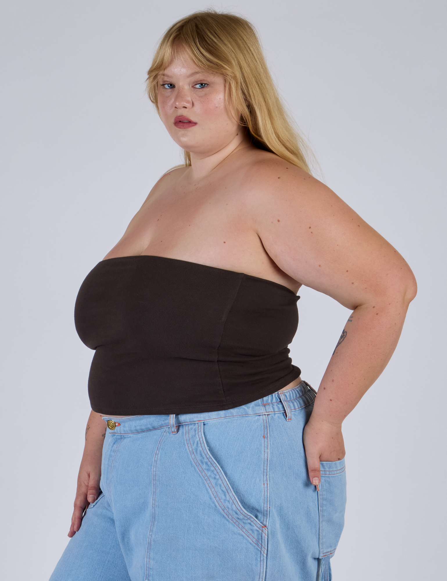 Tube Top - Espresso Brown