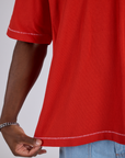 Burly Jersey - Mustang Red