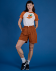 Produce Raglan Tee - Habanero