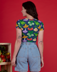 Veggie Village Cropped Baby Tee