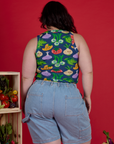 Cropped Tank - Veggie Village