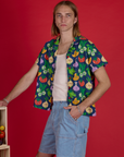 Veggie Village Pantry Button-Up