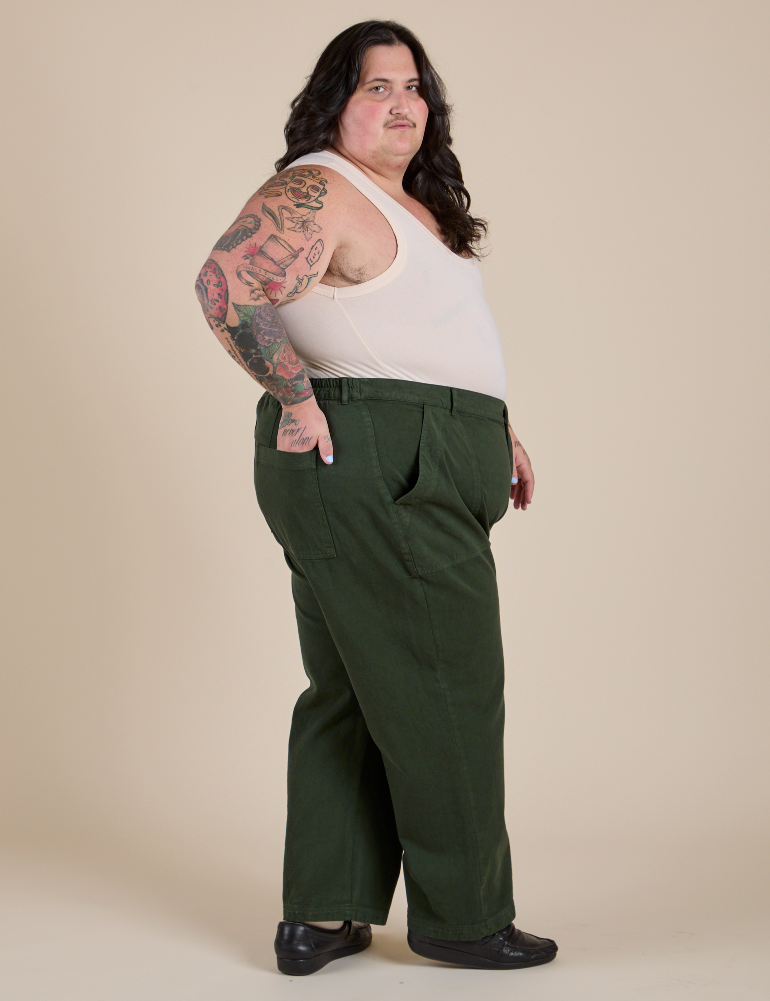 Work Pants - Swamp Green