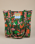 Kitchen Collection Printed Shoulder Zip Tote