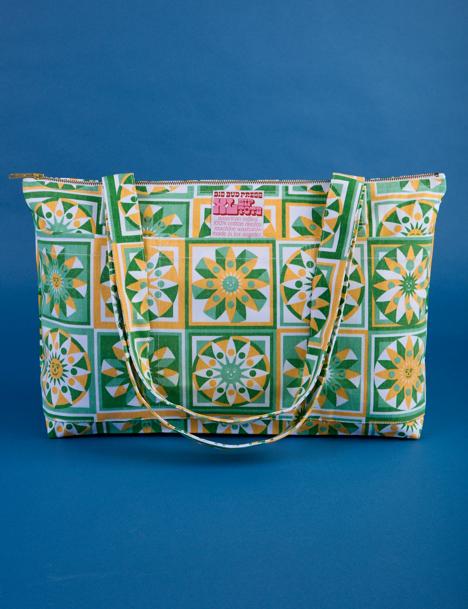 Spring Quilt Printed Bags