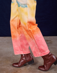 Airbrush Overalls side pant leg close up