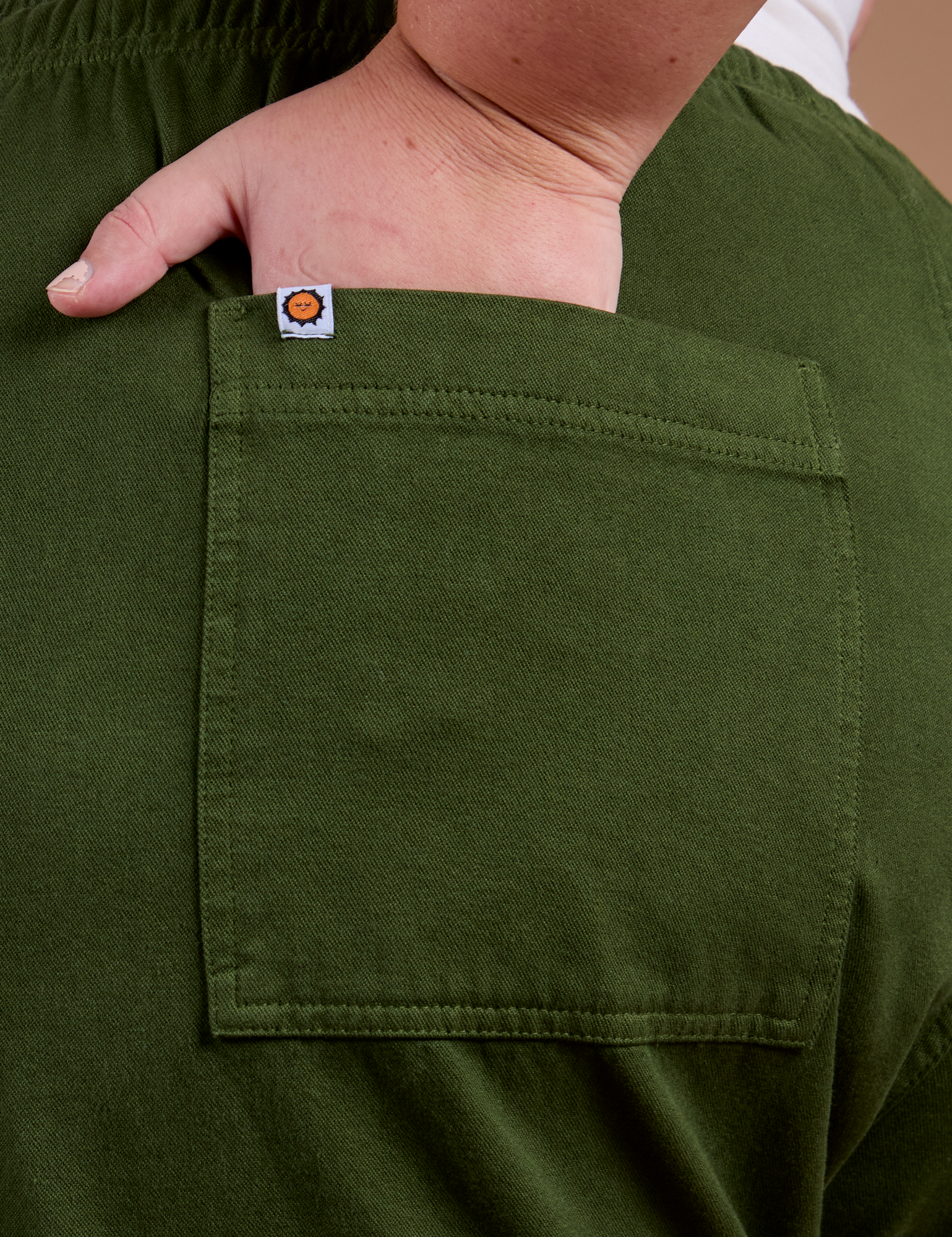 Organic Action Pants - Evergreen