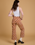 Printed Action Pants - Lucky (Orange)