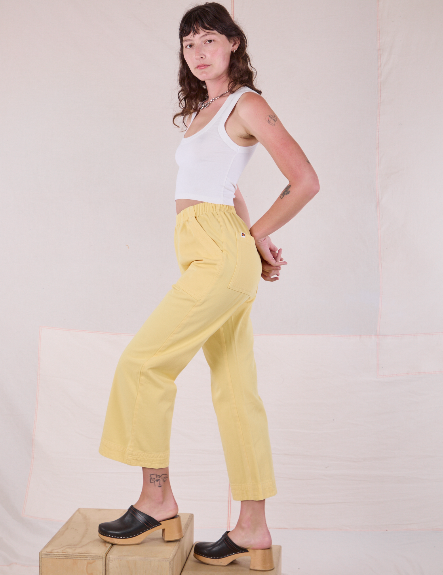 Action Pants - Butter Yellow