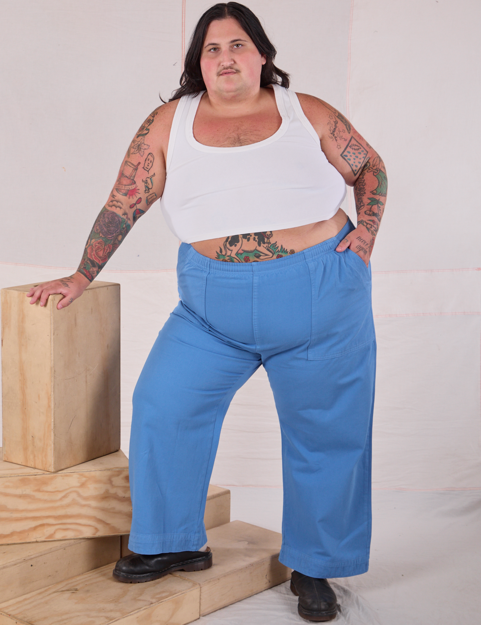 Action Pants - Greek Blue
