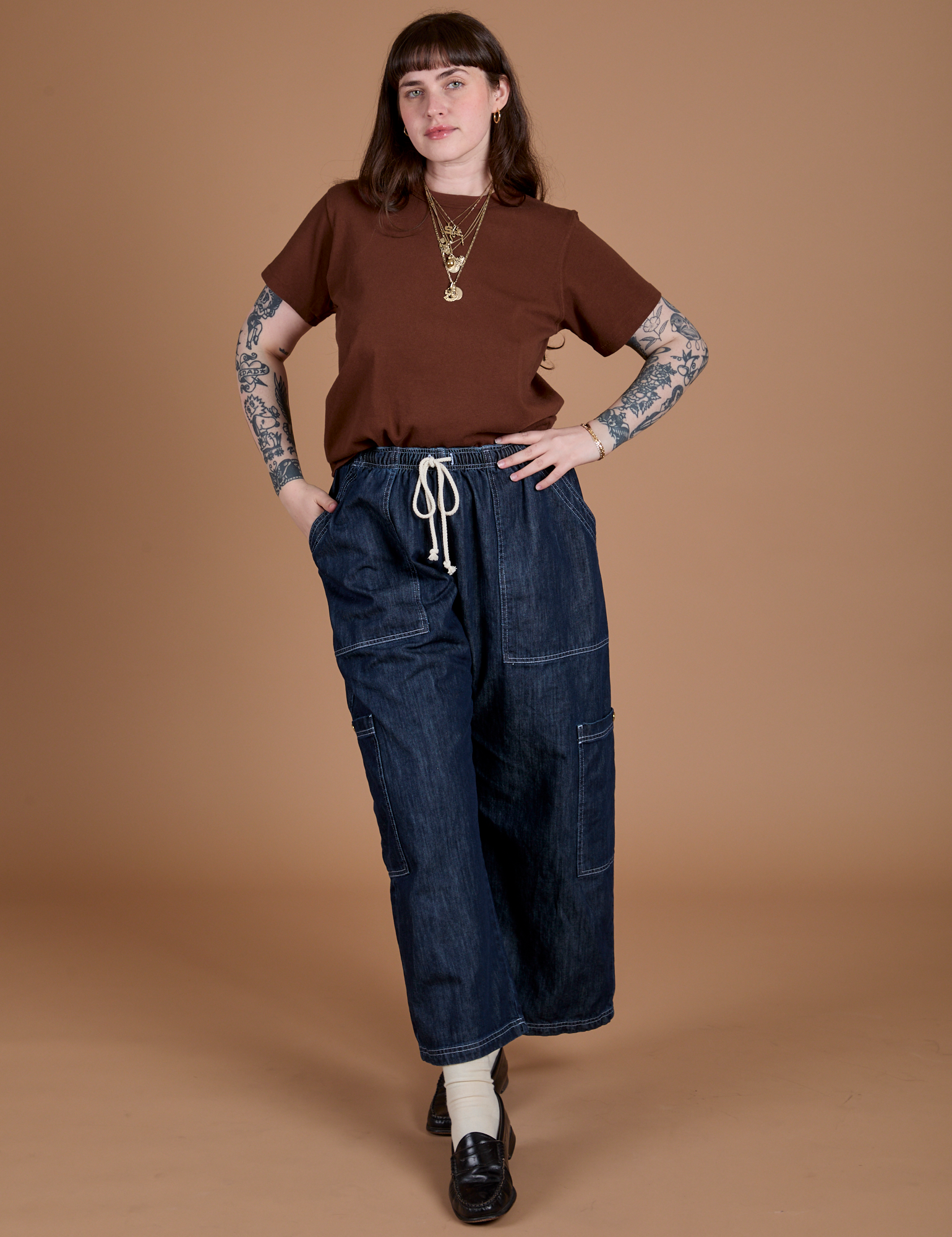 Burly Tee - Fudgesicle Brown