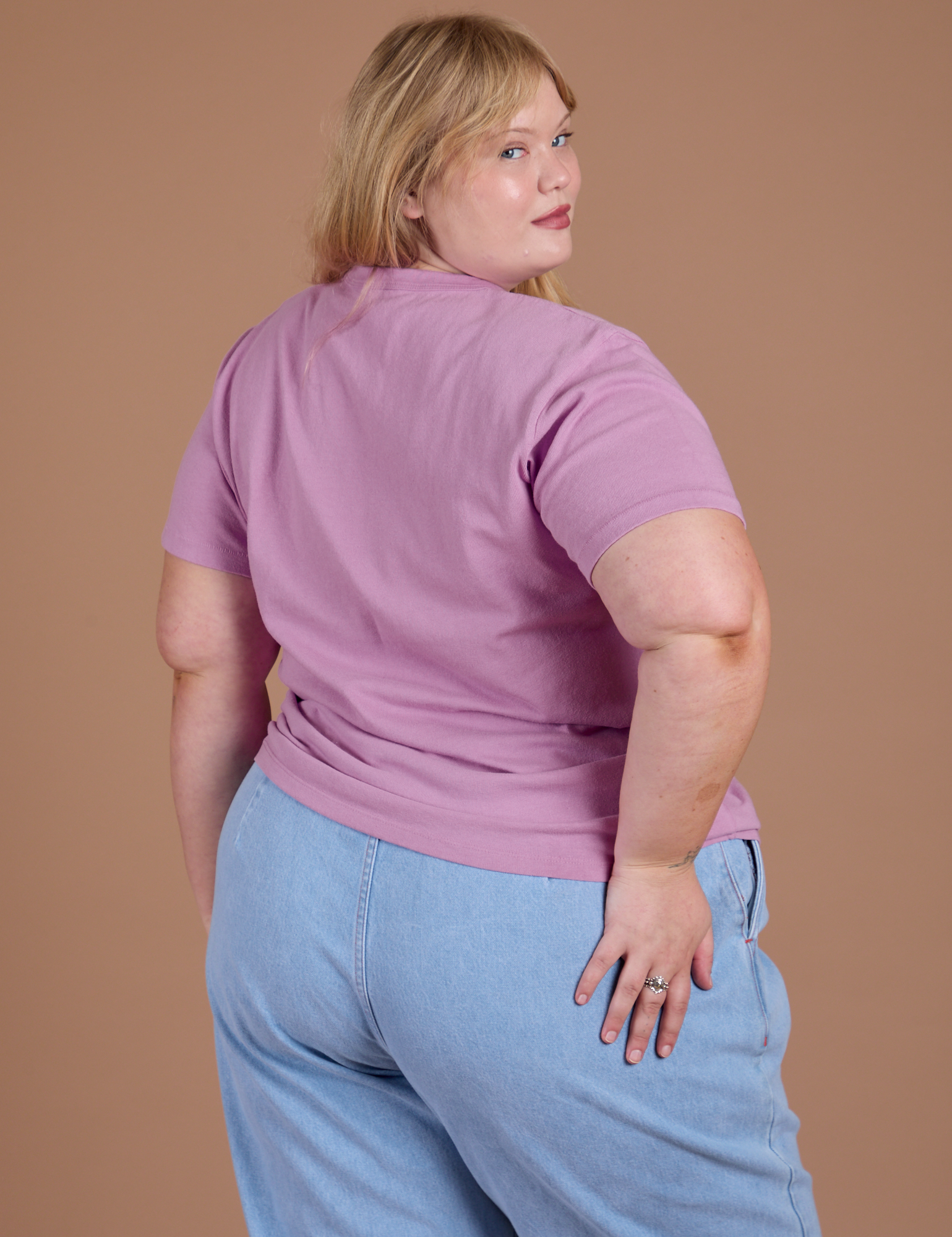 Burly Tee - Lilac Purple