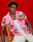 Cherry Pantry Button-Up worn by Isaac