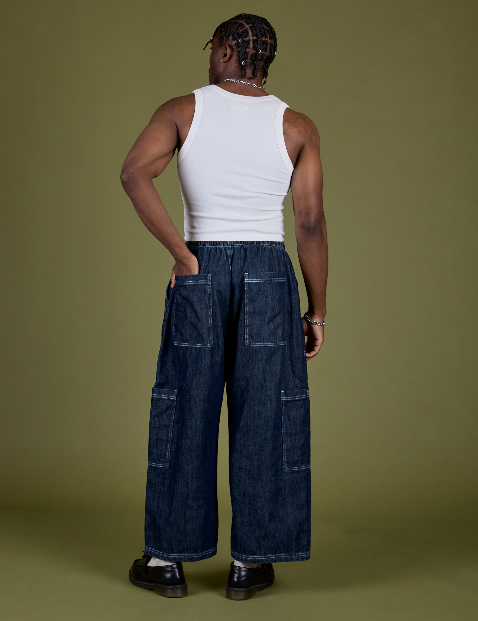 パンツ DEVOA Dropcrotch pants Heavywashi denim DEVOA Drop crotch pants Heavy washi denim /BLACK | ☆VEKTOR BLOG