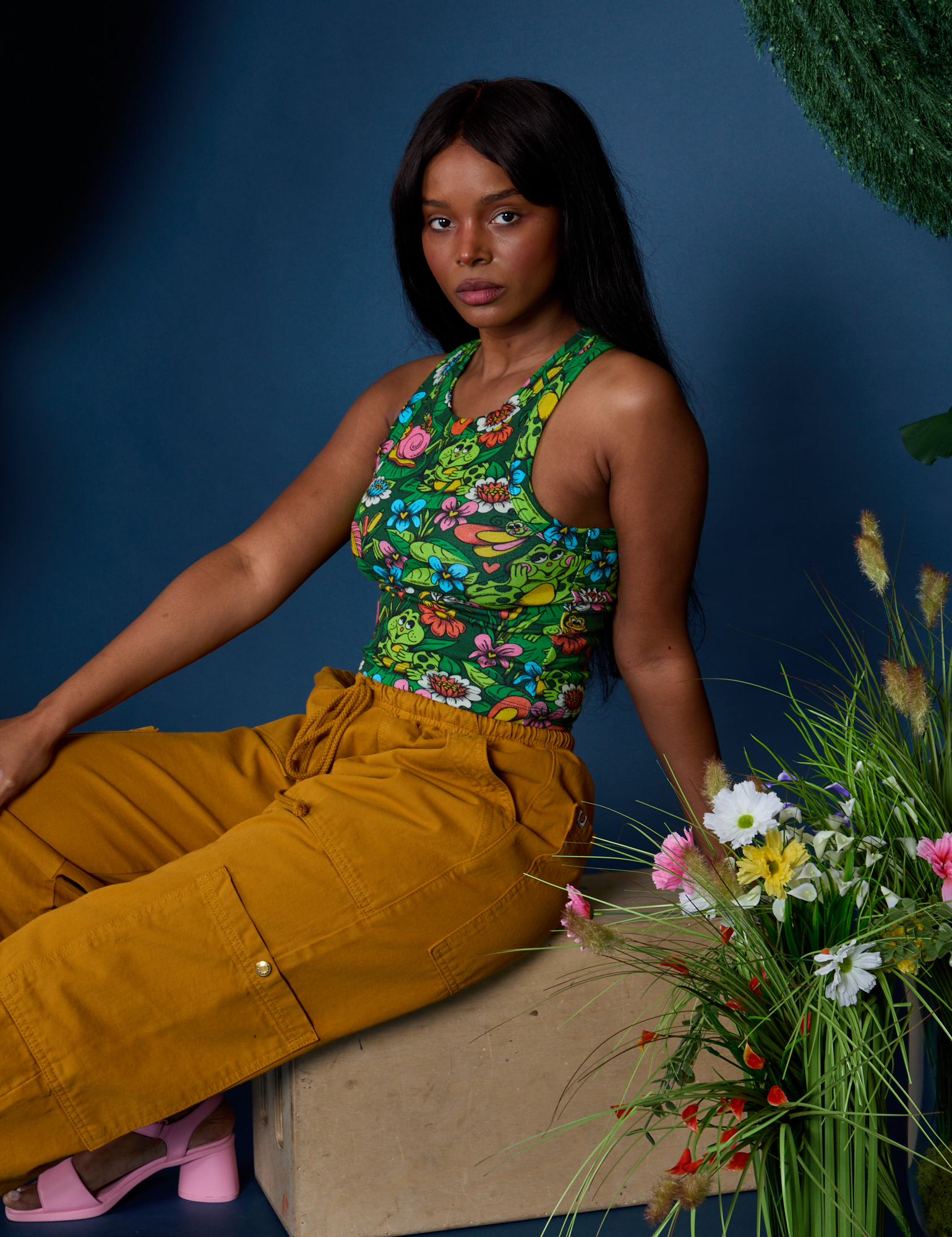 Pond Party Racerback Tank