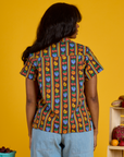 Fruit Fantasy Pantry Button-Up