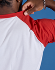 Produce Raglan Tee - Cherry