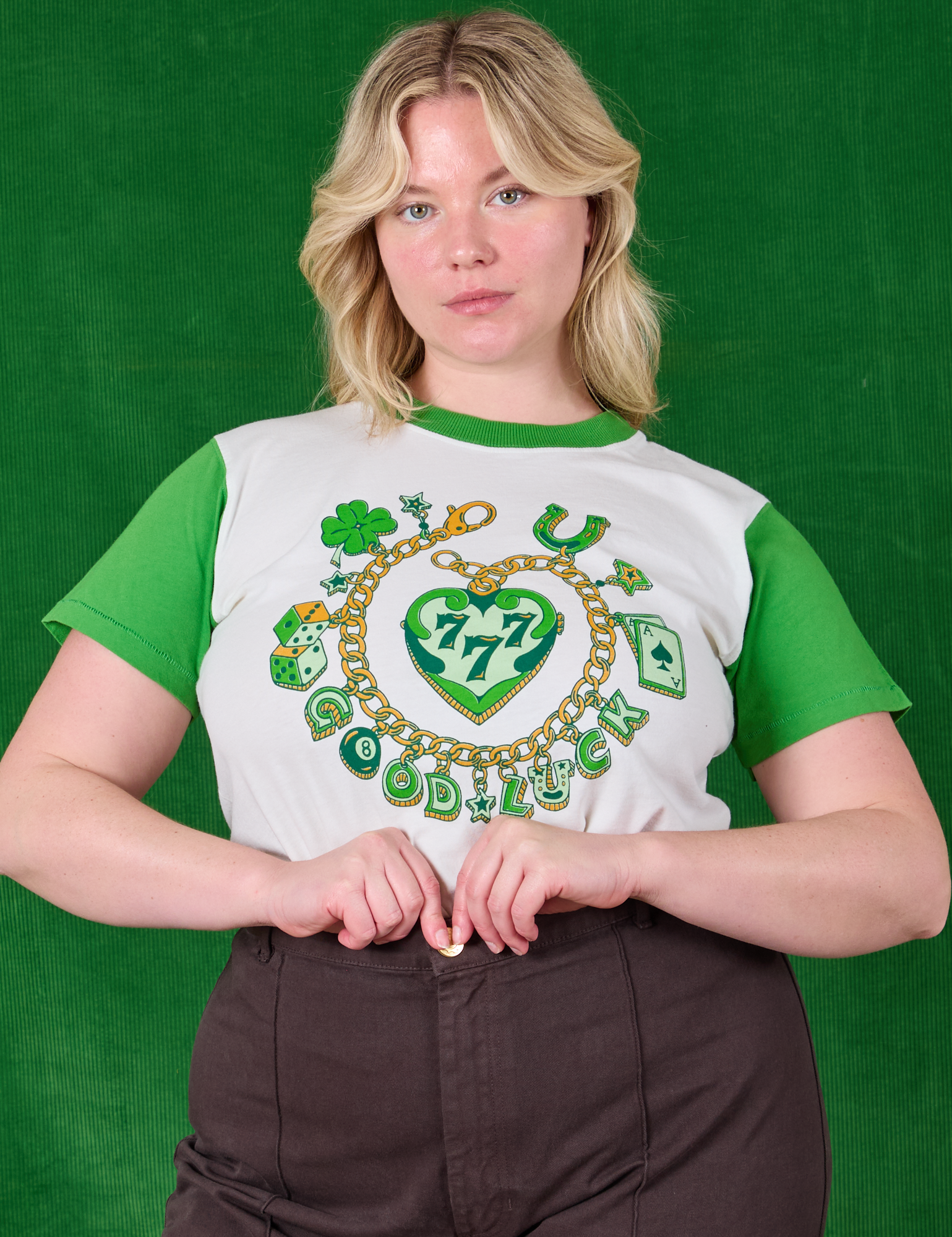 Lucky Charm Organic Tee on Lish