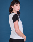 Vintage Tee in California Girl side view on Alex